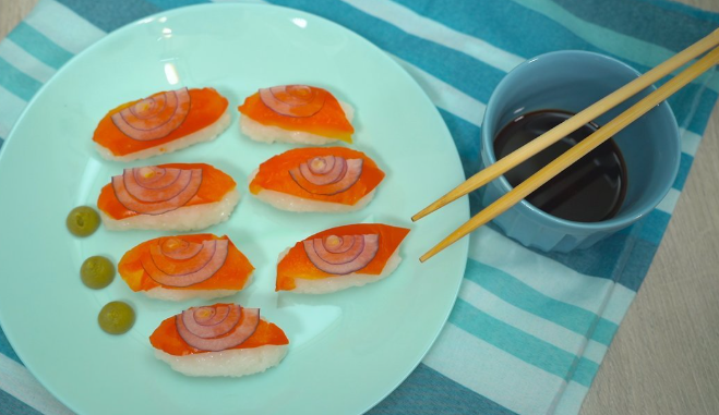 Tips Masak Sushi Nigiri dengan Nasi yang Pas di Tekstur